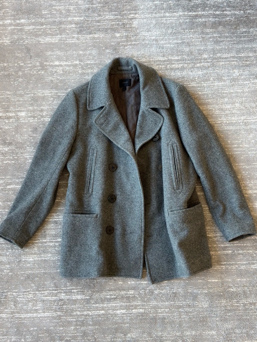 J.Crew Classic Wool Peacoat